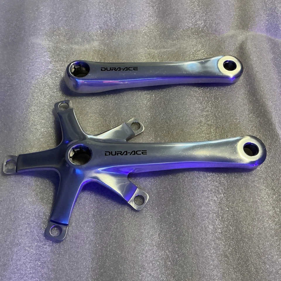 Brazos de manivela estampados Shimano Dura Ace FC-7710 NJS 172,5 mm Foto 1 de 4