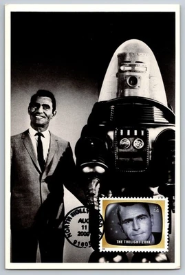 Maxi tarjeta #4414s Early TV The Twilight Zone FDC con cancelación fotográfica Foto 1 de 2
