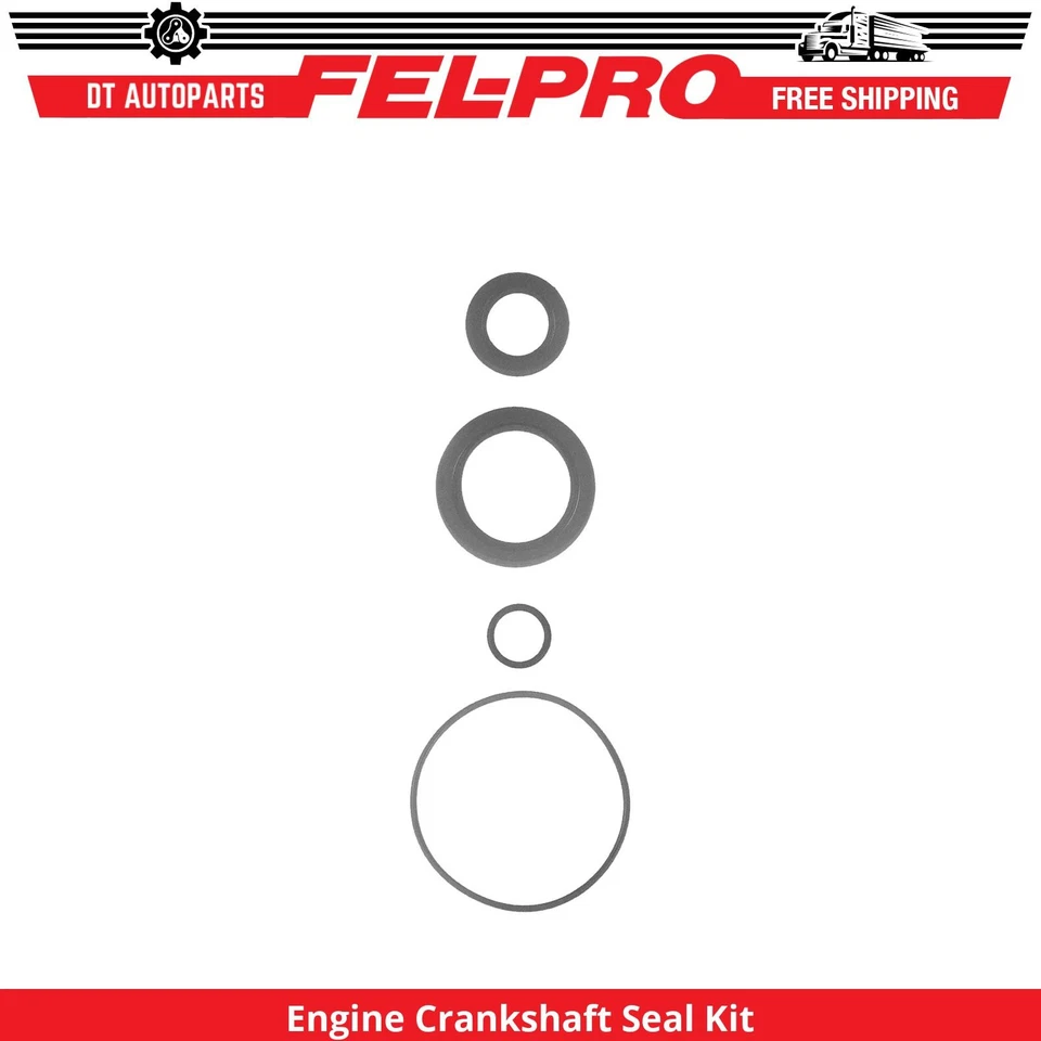 Kit de vedação de virabrequim dianteiro Fel-Pro para 1987-1996 Toyota Tercel 1.5L L4 - Imagem 1 de 1