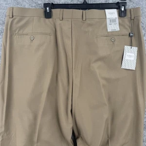 Vinci Philosophy Anzughose Herren 46 x 32 khaki vorne flach gefüttert Hosen ON-900 - Bild 1 von 13