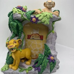 Cornice resina quadro vintage 1994 Disney Store Il Re Leone Simba e Nala - Foto 1 di 10