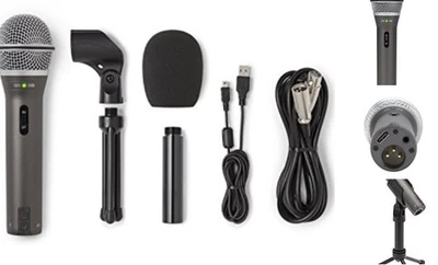  Q2U Dynamic USB/XLR Microphone Q2U Gray - Image 1 of 4