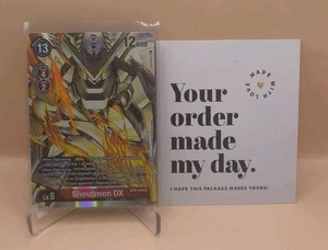 Digimon Shoutmon DX - BT5-019 - SR Near Mint - Picture 1 of 9