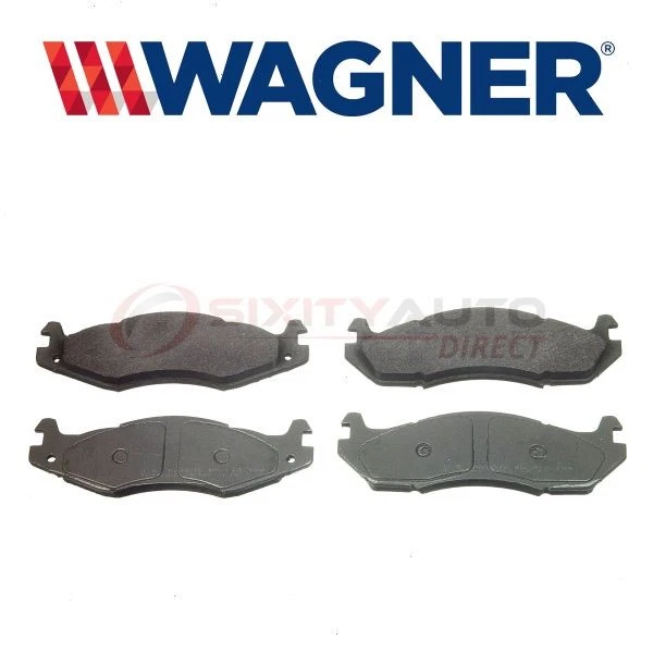 Wagner Brake Front Disc Brake Pad Set for 1984-1993 Jeep Cherokee - Braking my - Image 1 of 4