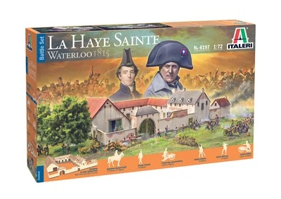 Diorama Italeri 6197 Waterloo 1815 La Haye Sainte escala 1/72 Foto 1 de 2