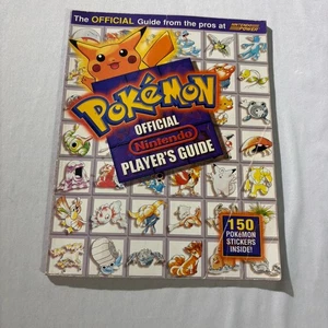 Pokemon Strategy Guide Official Nintendo Player's Game Guide Partial Stickers - Bild 1 von 8