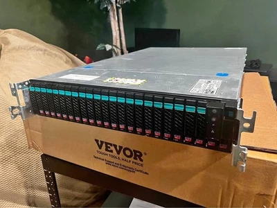 EMC DRBGP TrueNAS Scale Server 2x E5-2660 128GB RAM 24x 300GB HDD  2X 750W PSU - Image 1 of 4