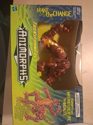 Figura de acción Hasbro Transformers Animorphs VISSER THREE/INFERNO CREATURE Foto 1 de 3
