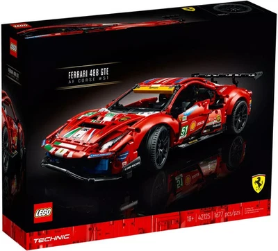 Lego 42125  Technic Ferrari 488 GTE AF Corse #51" NEUF - Photo 1/2