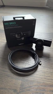 Logitech - MX Brio Ultra HD 4K Video Black - Zdjęcie 1 z 5