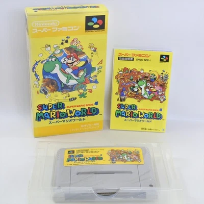Super MARIO WORLD Super Famicom Nintendo 4370 sf - Image 1 of 4