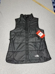 The North Face Everyday isolierte gefütterte Weste Damen klein schwarz TNF durchgehender Reißverschluss - Bild 1 von 8