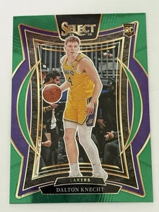 2024-25 Panini Select Dalton Knecht RC Green Star Prizm Concourse #91 Lakers - Picture 1 of 2