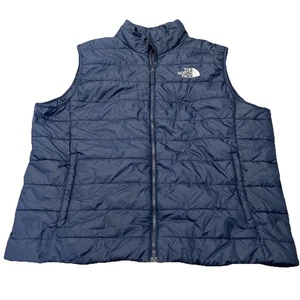 Neu The North Face Herren Flare Quilted Full Zip Weste NF0A7UX2 Blau Mens XXL - Bild 1 von 10