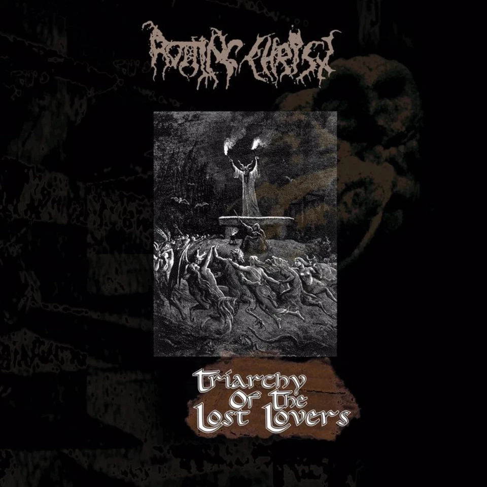 ROTTING CHRIST Triarchy Of Lost Lovers Vinyl LP (Gold & Black) New - Image 1 of 1