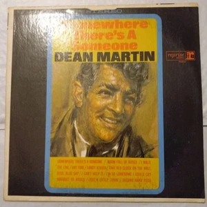 Dean Martin ‎Somewhere Theres A Someone Vinyl LP 1966 Reprise RS 6201 Rare Label - Picture 1 of 5