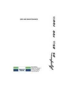 Deutz Agrofarm 85 100 incl GS Operators-Maintenance and Parts Manual - Picture 1 of 4