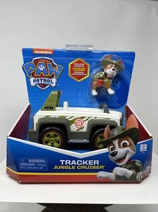 Paw Patrol Tracker mit Jungle Cruiser Fahrzeug Figur LKW Cartoon - Bild 1 von 7