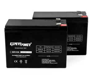 2 Pack - 12V 10AH RECHARGEABLE SEALED LEAD ACID BATTERY for EBIKE SCOOTERS - Picture 1 of 6