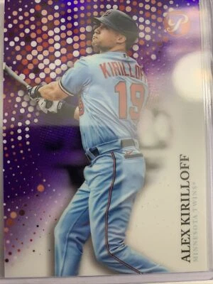 Alex Kirilloff 2022 Topps Pristine Purple Refractor /99 SP Twins #213 - Image 1 of 2