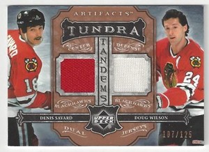 2006-07 Upper Deck Artifacts Tundra Tandems Dual - Savard/Wilson - #TT-WS