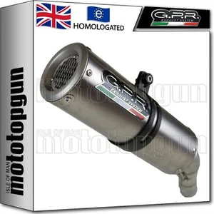 GPR EXHAUST HOMOLOGATED M3 INOX SUZUKI SV 650 S 2007 07 2008 08 2009 09 2010 10 - Picture 1 of 2