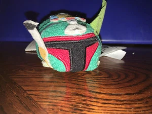 Disney Tsum Tsum Mini Star Wars Boba Fett In Hand US DisneyStore Release NEW - Picture 1 of 3