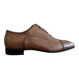 Scarpe Christian Louboutin Greggo in pelle marrone taglia 7 UK 41 EU - Foto 1 di 24