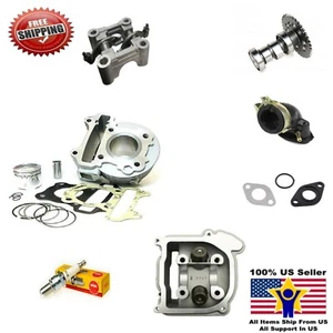 Chinese Scooter 50 80cc GY6Big Bore Cylinder 64mm Head Piston A9 Cam Performance - Picture 1 of 7