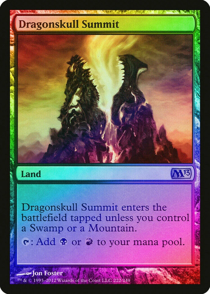 Dragonskull Summit FOIL Magic 2013 / M13 NM Land Rare MAGIC MTG - Image 1 of 1