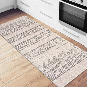 Kitchen Mats Geometric Bohemian Design Anti Fatigue Standing Mat Bathmat 18"x47" - Picture 1 of 10
