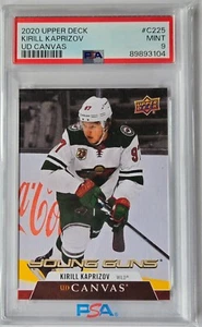 2020-21 Upper Deck Young Gun Canvas #C225 Kirill Kaprizov *PSA 9* - Bild 1 von 4