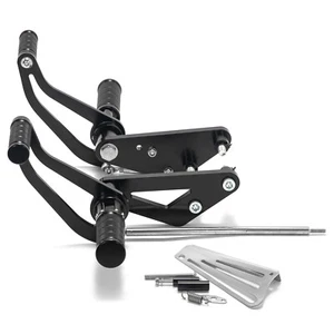 4" CNC Forward Controls for YAMAHA XVS V Star 1100 Midnight Silverado 1999-2009 - Foto 1 di 10