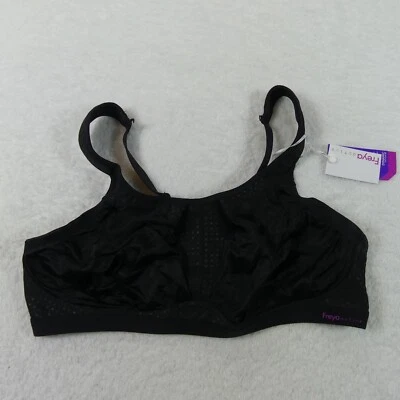 Freya Sports Bra Womens 38D Black Wireless Dynamic Soft Cup Active AC4014JET - Image 1 of 4