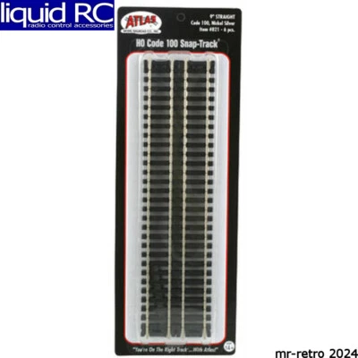 Atlas Trains 821 HO C100 9 Straight (6) - Image 1 of 2