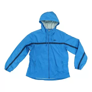 Vintage Nike Windbreaker Mens Medium Jacket Blue Hooded F20207STI - Picture 1 of 7