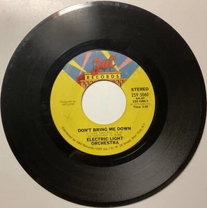 Electric Light Orchestra Don’t Bring Me Down / Dreaming of 4000 45 RPM Record - Imagen 1 de 2