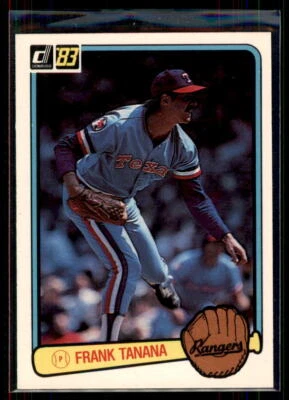 1983 Donruss Frank Tanana #447 Texas Rangers - Image 1 of 2