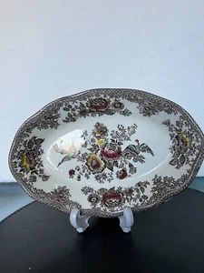 Beautiful Enoch Wedgwood Oriental Pheasants Side Dish 20 x 14 Cm. - Picture 1 of 10