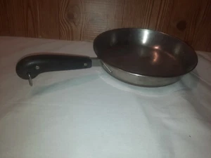 Vintage Revere Ware 1801 Copper Clad Bottom Skillet Fry Pan 10" Inch - Picture 1 of 5