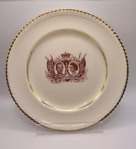 LOWER PRICE- PRINCESS Elizabeth Visit to Canada 1951 Commemorative Plate - Picture 1 of 3