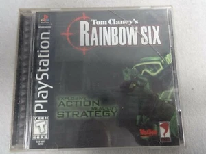 Tom Clancy's Rainbow Six Sony Playstation One PS1 PSX Game Complete - Picture 1 of 3