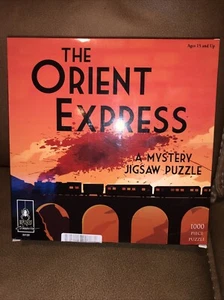 The Orient Express 1000 Piece Mystery Jigsaw Puzzle - Picture 1 of 2