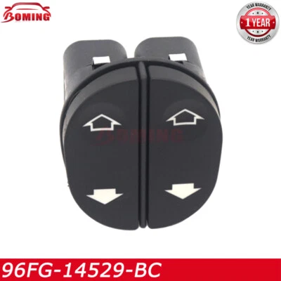 Interruptor de ventana eléctrica enrollador elevador lateral del conductor 96FG14529BC para Ford Fiesta Fusion Foto 1 de 4