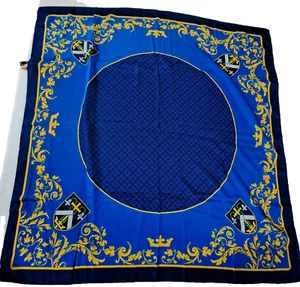 Saint Joseph College Vintage Buffalo Bay Silk Scarf 36" X 35" - Picture 1 of 11