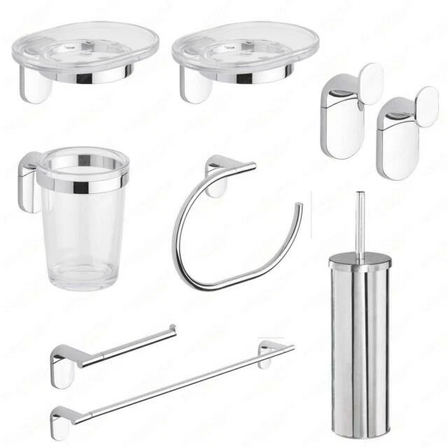 Webmarketpoint Zero Kit Accessori da Bagno - 8 Pezzi (023314)