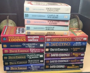 David Eddings Pb Lot: Belgariad , Elenium, Tamuli Malloreon Vtg 1980s Fantasy - Picture 1 of 22