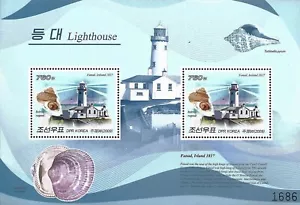 COREA - 2009 MNH "Faros del Mundo - IRLANDA" ¡Hoja de Recuerdo!!! - Imagen 1 de 1