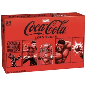 Coca Cola Zero Sugar Soda 24 Pack Soft Drinks Coke 12oz Soda Pack of 24 - Picture 1 of 1