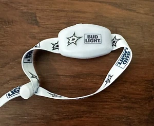 Dallas Stars Bud former flashing light, USED wrist light band for the real fan! - Picture 1 of 1
